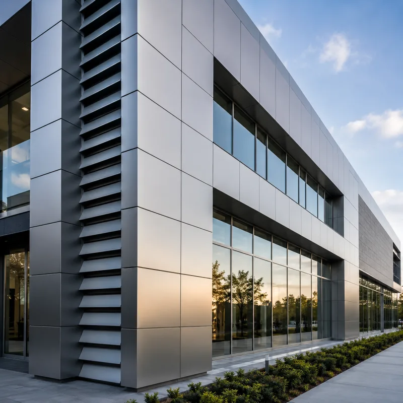 Perforated Metal Facade Panels